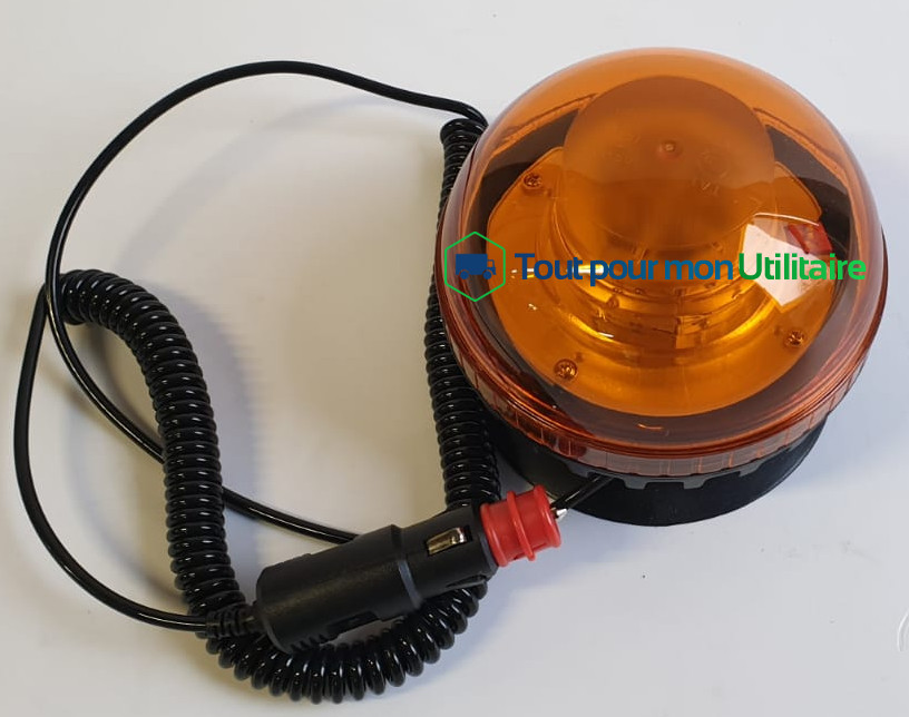 Indicateur / gyrophare clignotant LED 6 V à pile - 342036 - Silverline